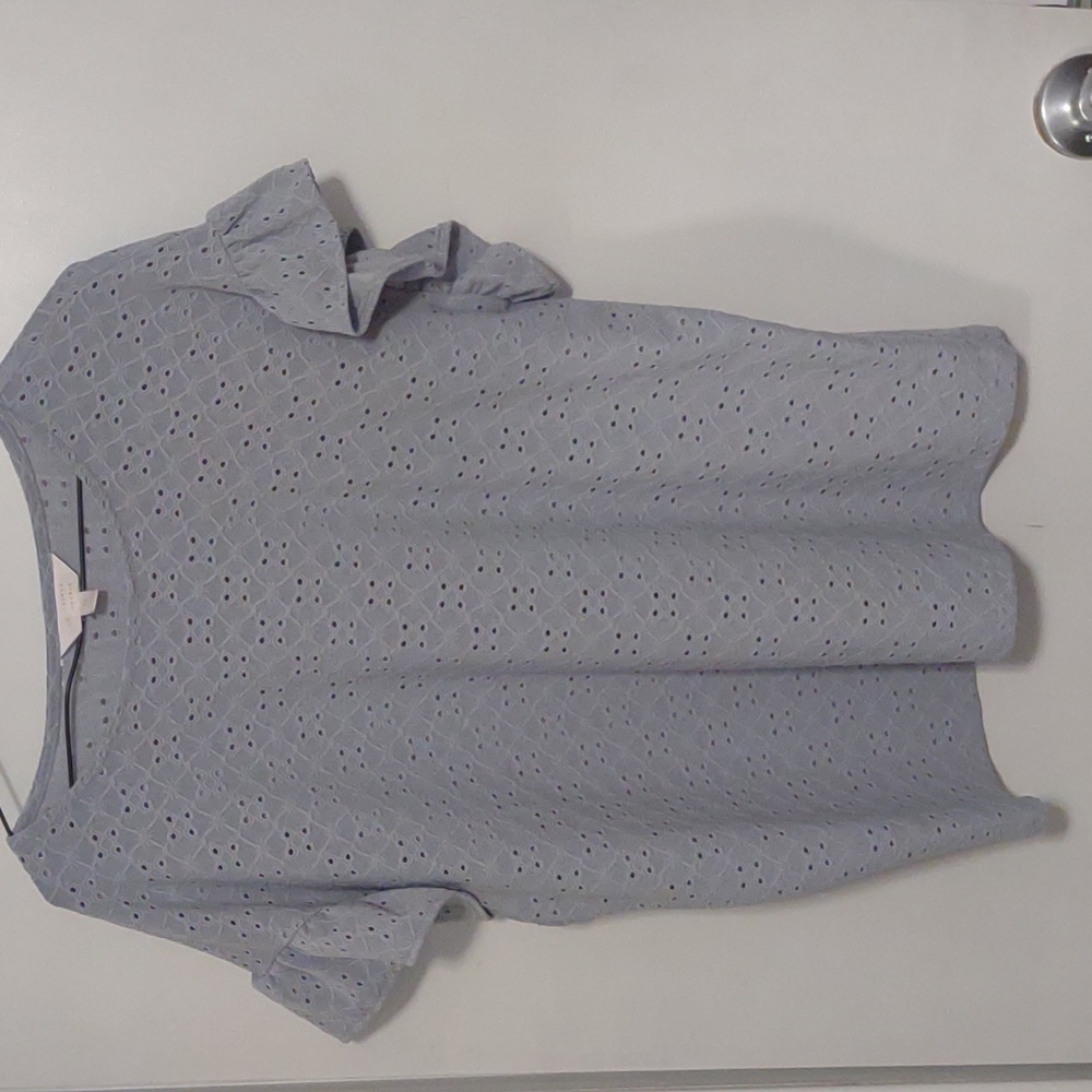 LC Lauren Conrad ruffle sleeve top